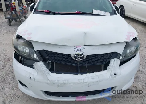 2010 Toyota Corolla Le z USA, uszkodzony, nr VIN 2T1BU4EE3AC286152